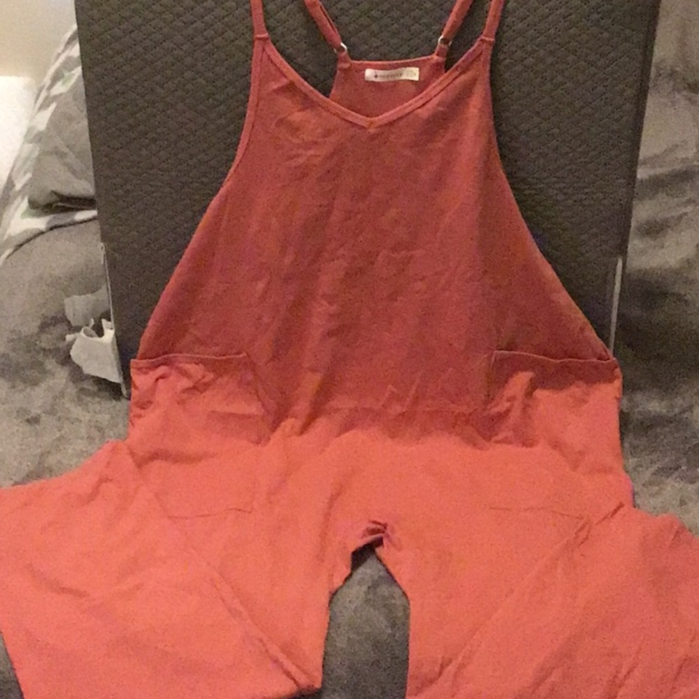 Rust Orange Jumpsuit
